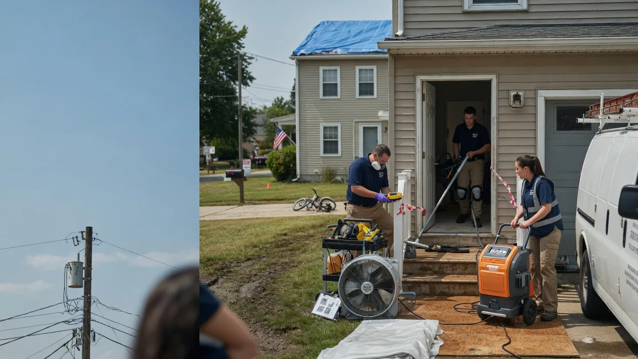 Water Damage Repair in Tarrs, PA near me